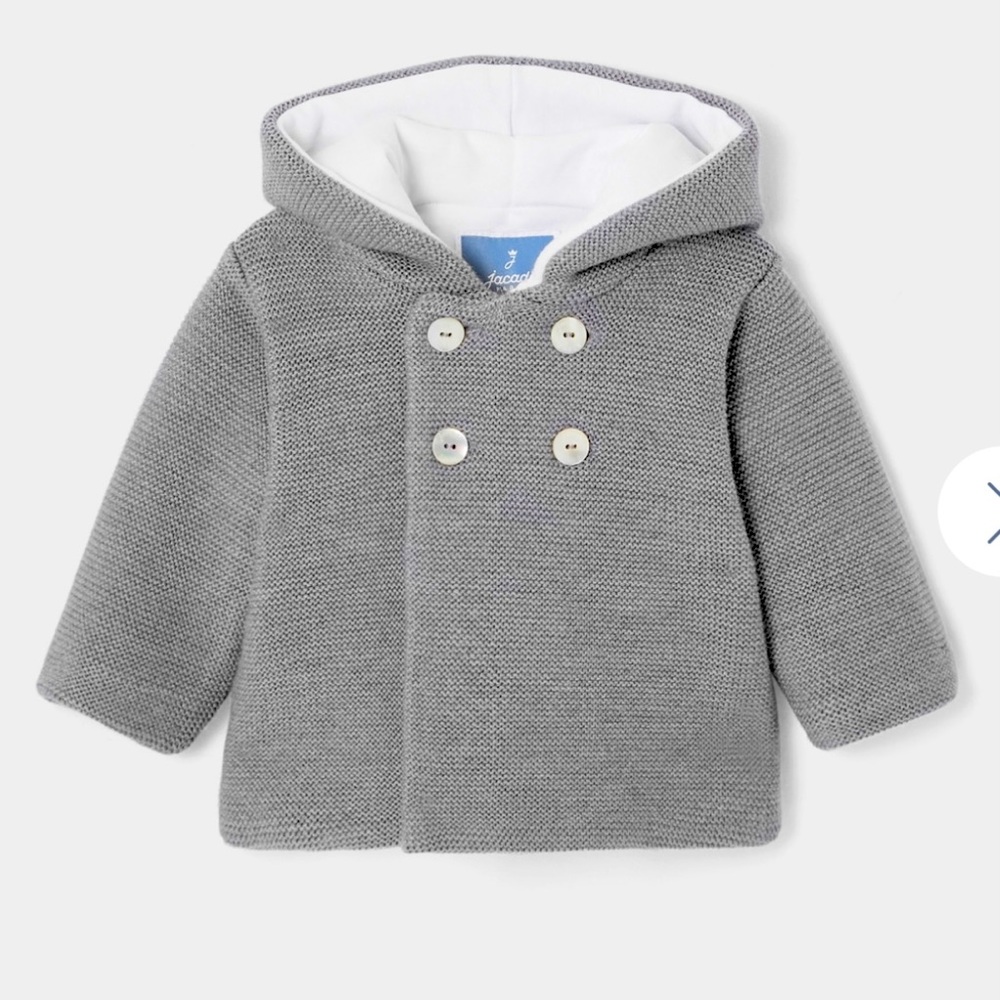 JACADI PARIS BABY KNIT JACKET